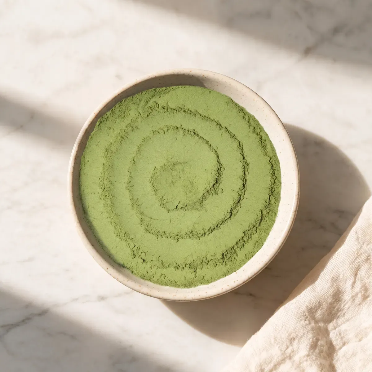 Moringa powder in a bowl — the single ingredient
