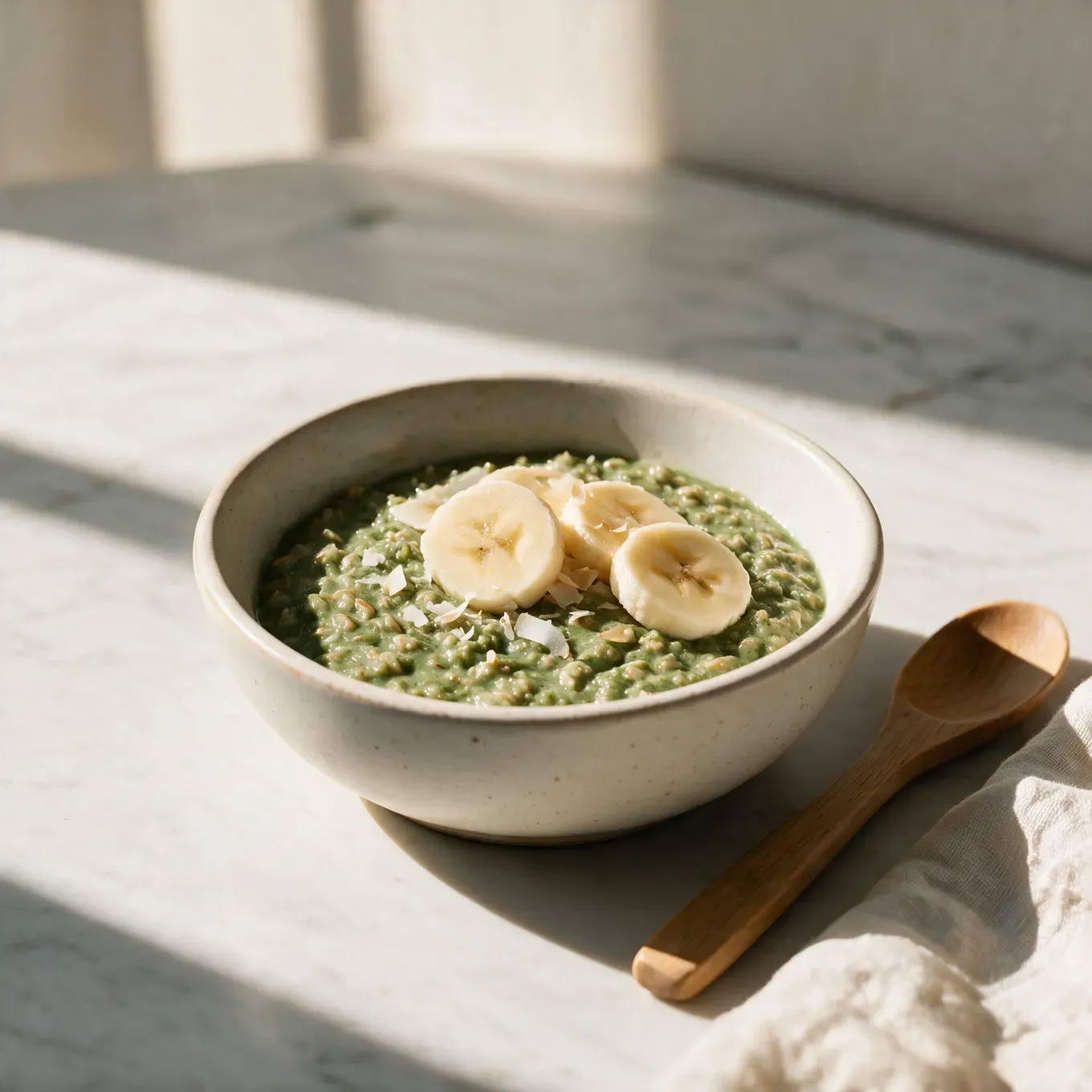 Stirring moringa into your morning oats