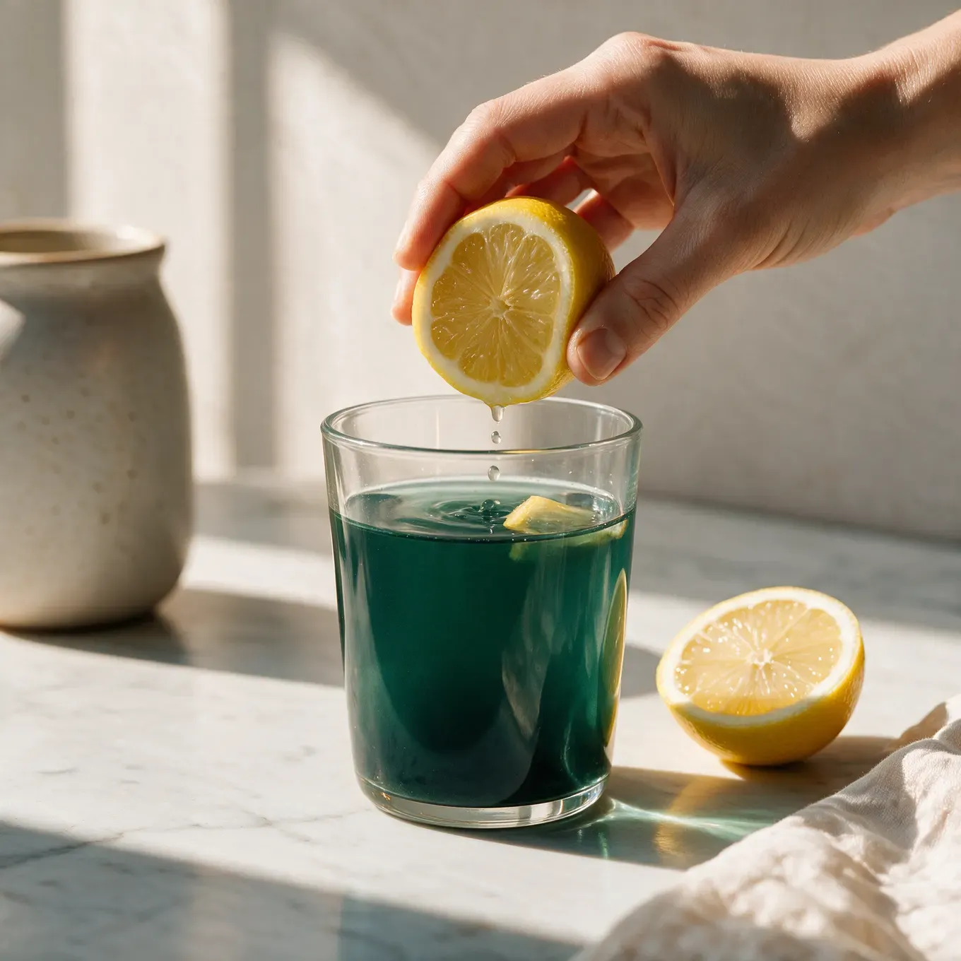 Add the lemon